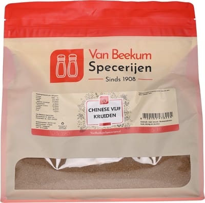 Van Beekum Specerijen - Chinese Vijf Kruiden - 1 KG (hersluitbare stazak)