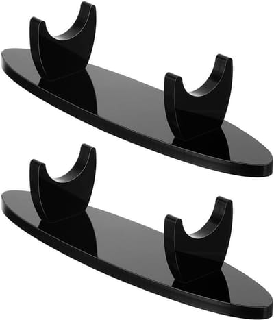 Set van 2 Acryl Pennenhouders voor Balpen en Schrijfgerei - Stijlvolle Pen Organizer en Display Stand