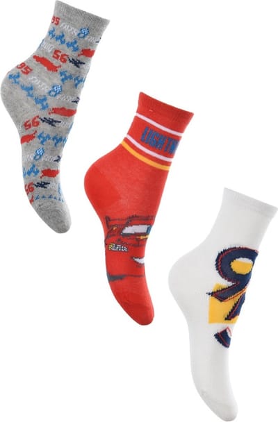 Disney Cars - sokken Disney Cars - 3 paar - maat 23/26