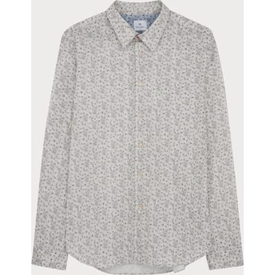 Paul Smith Ls Tailored Fit Shirt Ivory Maat: S | Zakelijke Overhemden Outlet | Heren | Wit