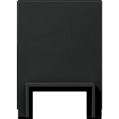Gira Adapter Kabeldoorvoerkanaal 13 x 25mm Systeem 55 Zwart - 1068005 [2 stuks]