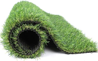 Kunstgras Tapijt - Nep Gras Mat - Buiten Decoratie - Voetbalveld Stijl - 2x4m - Groen