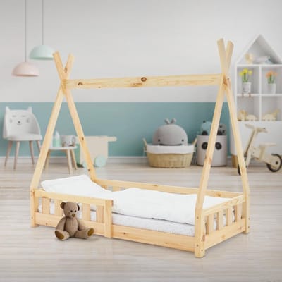 Lexium Grondbed - Peuterbed - Kinderbed - Bedhuisje - Huisbed - Grondbed Peuter - Laag Bed - Vloerbed