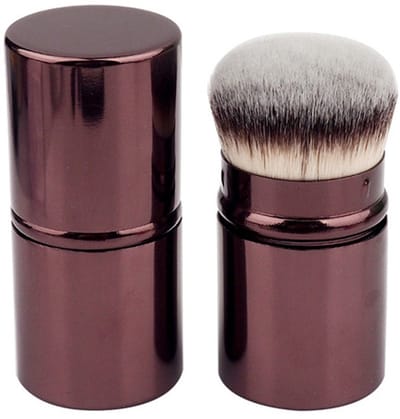 Intrekbare make-upkwast - Blush, bronzer en geperste poeder - drie kleuren