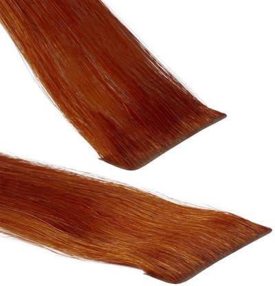 hair2heart Invisible Tape Extensions Echt haar Premium - 10 tapes 40 cm 8/43 lichtblond roodgoud