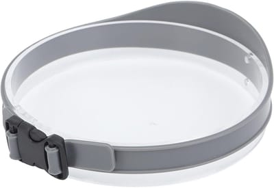 Haarknippen Sjabloon - Kapsel Gids - Doe-het-zelf Kapsels - Gebogen Siliconen Ontwerp - 63 cm - Grijs