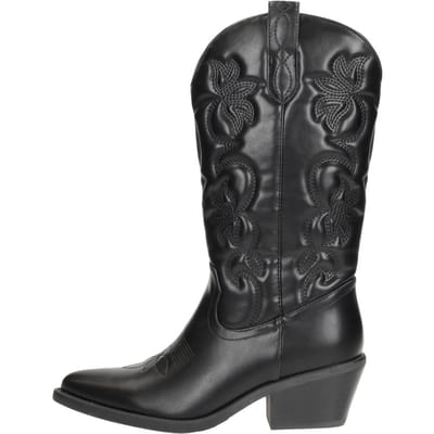 SUB55 Western boots Kuit Laarzen - Zwart - Maat 37