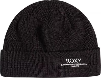 Roxy Folker Beanie - True Black