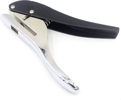 Metalen Handheld Ponsmachine voor PVC Kaarten en Labels - 8mm Gat