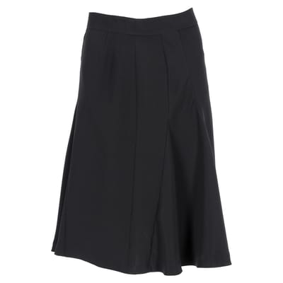 Givenchy midi-rok met panelen in zwart acetaat