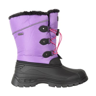 Mountain Warehouse Kinderen/Kinderen Whistler Adaptieve Sneeuwschoenen (Donkerpaars)
