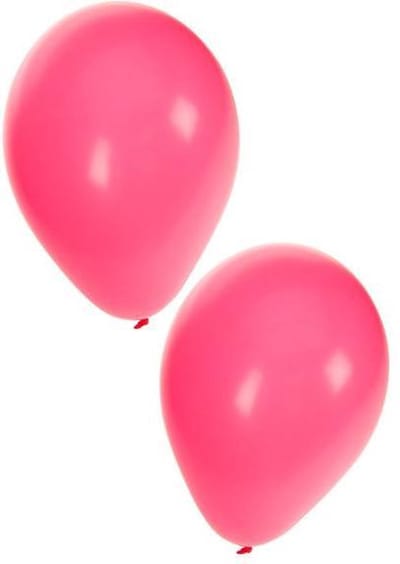 Ballon 50 x pink nr 10