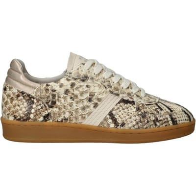 Dames Sneakers Piedi Nudi Imola H-fit Snake Beige - Maat 37