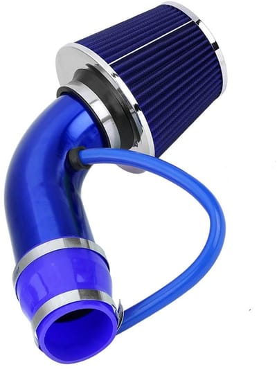 Allecto - Cold Air Intake Kit - Universele Auto Filter Set - Verbeterde motorprestaties - 76mm formaat - Luchtfilter - Betere luchtstroom - Geschik...