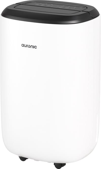 Auronic Luchtontvochtiger en Luchtreiniger - Pro Plus Series - Ontvochtigt 12L per dag in Huis - 2,6L Waterreservoir - Slaapkamer en Woonkamer - Was-droog functie - voor in Huis - Dehumidifier - Wit
