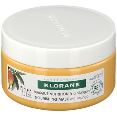 Klorane Mango Voedende masker | Voedt & geeft glans Droog haar 150 TODO
