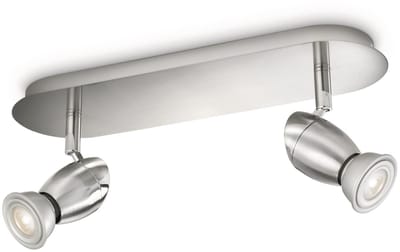 Philips myLiving Chestnut - Plafondspots - 2 lichts - Mat Chroom