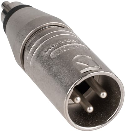Neutrik NA2MPMM XLR (m) - RCA (m) adapter