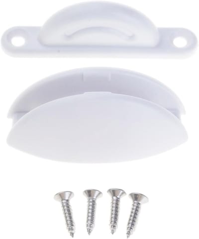 Deurvanger Houder - Bagage Vanger - Campers Stabiliseren - Meerdere Hoeken - 4 Stuks - Zwart