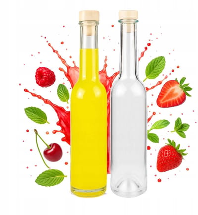 Bimberek Fenice - Glazen Fles - 350ml - Kegel- of Champignonkurk