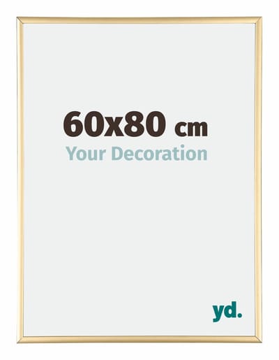 Your Decoration - Puzzellijst 60x80 cm - Goud - Puzzellijst 1500-2000 stukjes - Aluminium Fotolijst - Kent