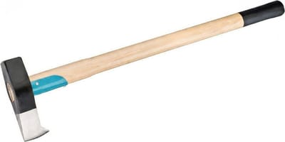 Famanu – Kloofbijl 2134-1250 | Snijkant met lamellenslijptechnologie | Hickory steel | Geiseerde kopvorm | Voor het kloven van brandhout