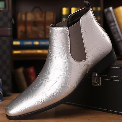 Herfst Winter Leren Chelsea Boots voor Heren Designer Zachtzool Zakelijke Heren Kledingschoen Mode Comfortabele Enkellaarsjes Grote Maat 45