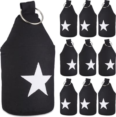 10 x deurstopper ster decoratief - deurvastzetter - deurstop met handvat hoog
