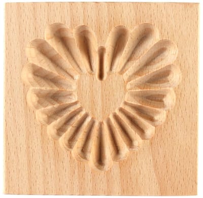 Dailygoods- Koekjesvorm Grappige Houten Reliëfvorm - Bakvormen voor Taartdecoratie - Antiaanbak Bakvorm - DIY Koekjesstempel - Veelzijdig voor Snoep en Chocolade