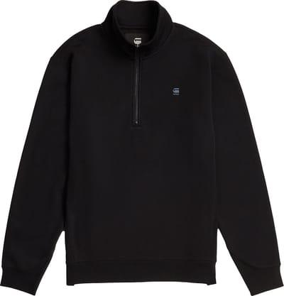 G-STAR Premium core half zip r sw l\s Heren Trui - dk black