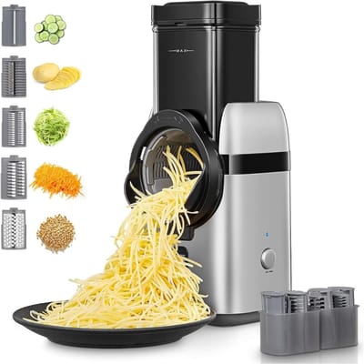 VH Supplies® Groentesnijder Electrisch - Foodprocessor - Chopper - 80W