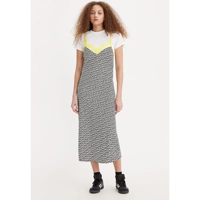 Levi's Myah Mini Dress White Size: S | Midi Dresses Outlet | Dames | Wit