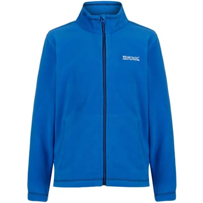 Regatta Groot Buitenshuis Kinderen/Kinderen King II Lichtgewicht Full Zip Fleece Jasje (Oxford Blauw/Zwaar)