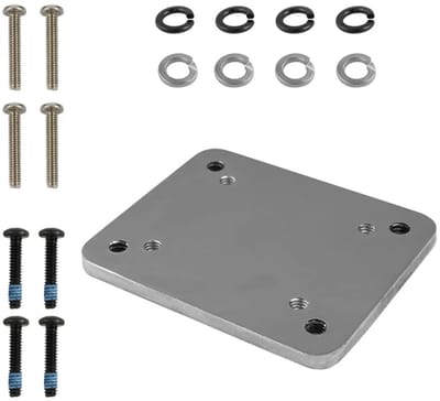 Stalen verstevigingsplaat AMPS gaten patroon RAM-202-225B-2U