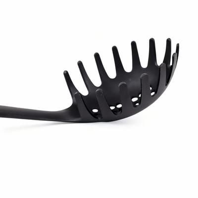 Zwarte spaghetti lepel Fackelmann FENIX