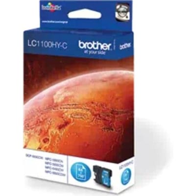 Brother Inktcartridge LC-1100HYC Cyaan Hoge capaciteit