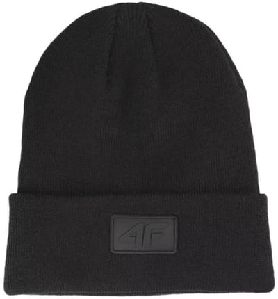 Unisex Winter Beanie 4F U433 Zwart - Universele Maat