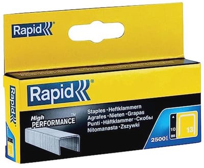 10mm Staples for Tackers - 2500 Thin Wire Staples for Wood and Canvas