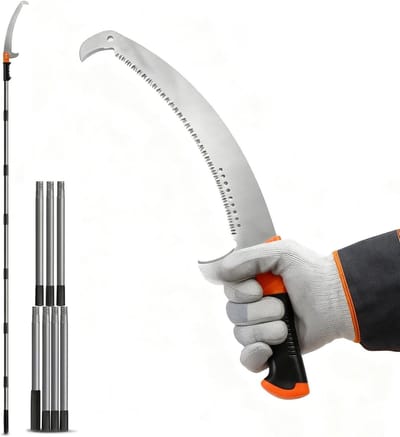 Dailygoods- Snoeizaag Lange Bereik - Snoeizaag Accu - Snoeizaag Inklapbaar - Snoeizaag Telescopisch - Snoeizaag Elektrisch - Duurzaam Gelegeerd Staal - Boomsnoeier