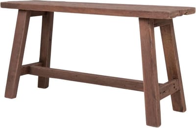 Artichok Jules driftwood houten bankje - 90 x 25 cm