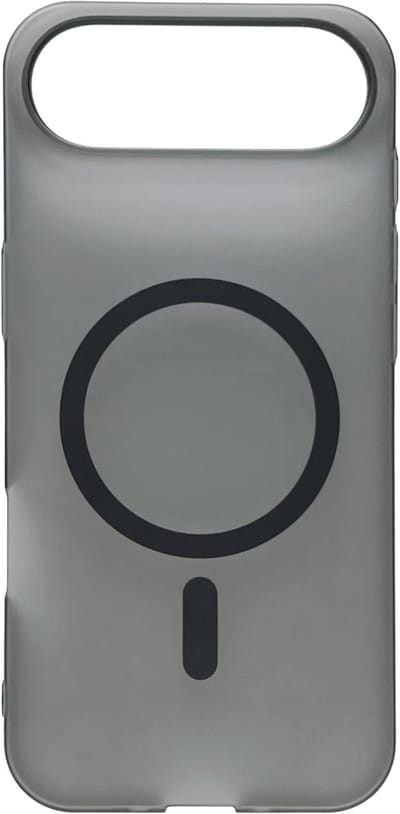 Casemania Hoesje Geschikt voor Apple iPhone 17 Air - Zwart - Frosted Matte Hardcase Geschikt voor MagSafe - Slim Fit Anti-Fingerprint Back Cover - Draadloos Oplaadbare Telefoonhoesje