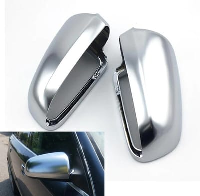 Spiegelkappen Voor Audi A4 B6 B7 A6 C6 S4 RS4 S6 RS6 Look Avant Mat Rvs