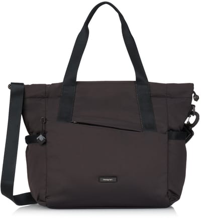 Hedgren Galactic – Shopper / Tote bag – Waterafstotend & stofwerend – Afneembare schouderriem – A4-formaat – Polyester - Zwart