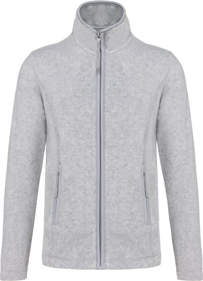 Kariban Microfleece met rits dames K907 - Ash Heather - S