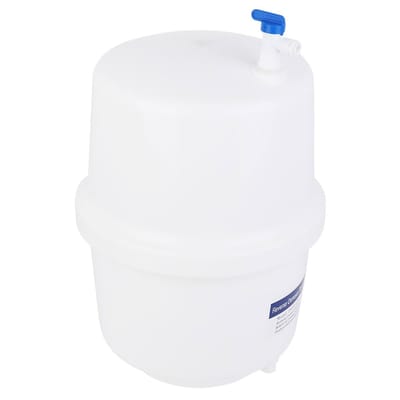 Dailygoody - Druk Wateropslag Tank - 3.2 Gallon - Voor Osmose Water - Waterfilter - Opslagoplossing - Waterkwaliteit - Geschikt voor Thuisgebruik - Tr