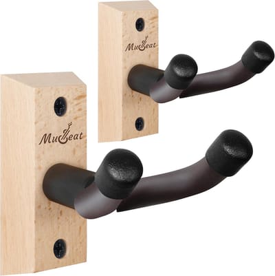 Houten Muurbeugel voor Ukulele en Viool - Stijlvolle Instrumentenhouder