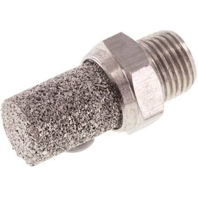 NPT 1/8'' Roestvrijstalen Pneumatische Geluiddemper