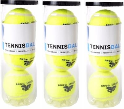Tennisballen - 9x - in koker - Buitenspeelgoed - Tennissen - Ball