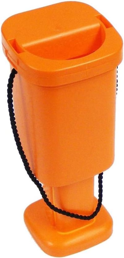 Geldinzameldozen - Liefdadigheidsdozen Fondsenwerving - Geld Inzamelen - Handheld Ontwerp - 5 Stuks - Oranje