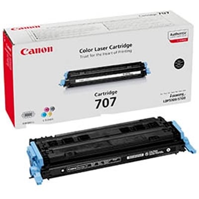 Canon 707 toner cartridge zwart (origineel)